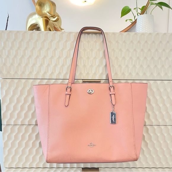 Coach LAPTOP TOTE IN CROSSGRAIN LEATHER - Picture 8 of 8